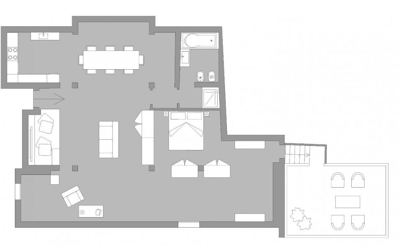 Ca' Del Monastero 7 Collection Bright With Terrace Apartment Venice